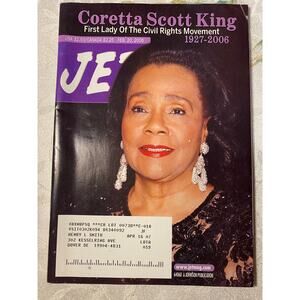 Jet Magazine Coretta Scott King dies Feb 20, 2006 VGUC